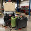 Portable Tool Box with Shock - Proof Sponge, Waterproof Hard Case with Foam Insert Shockproof Carrying Case, Explosion Proof Box
