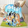 Bluey Bingo Hug Blanket Ultra-Soft Great for Livingroom Sofa Bed Four Seasons Multipurpose Modern Style Gifts For Family Or Friends