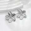 RAKOL Trendy 316L Stainless Steel Butterfly Stud Earring Charm 18K Gold Plated High Quality Statement Waterproof Jewelry Gift