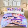 K-Pop: Juego de Funda Nórdica Demon Hunters Ropa de Cama Linda con Fundas de Almohada Gran Regalo Decoración de Habitación Infantil Perfecto para Habitación de Invitados Hogar