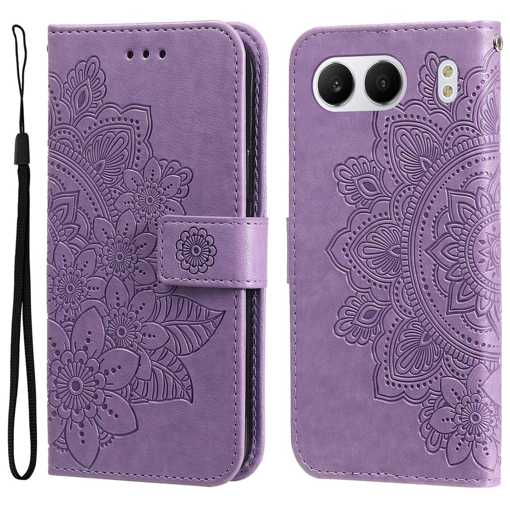 For OnePlus Nord 4 Case Floral Pattern PU Leather Wallet Stand Phone Cover