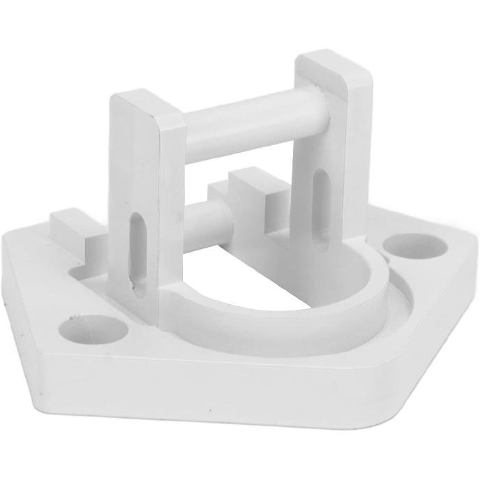 RV Awning Bottom Foot, Acouto RV Awning Base Bottom Foot for II, Aluminum Mounting Brackets Lower Awning Arm Bottom Bracket Replacement Part for