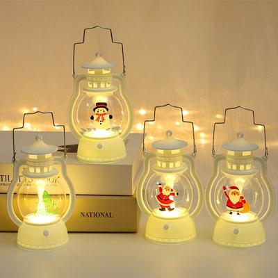 Christmas Decorations Cake Baking Led Children Carrying Small Lantern Night Light Kindergarten Gift Window Display