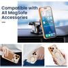 Magnetic Leather Transparent Flip Wallet Case For iPhone 17Air/16 pro Max 15 14/13/12/11 with Card Holder Bumper Bag Built-in Stand