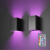 Nordic RGB LED Wall Lamp for Bedroom and Stairway