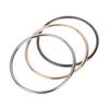 2Pcs Handbag Luggage O-ring Bag Handle Purse Sewing Frame DIY Fashion Metal Strap 110mm Bag Hardware Accessories