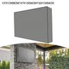 Open Back Design Outdoor TV Cover Tear-resistant Material Dust Protection Scratch Resistant Fingerprint Protection