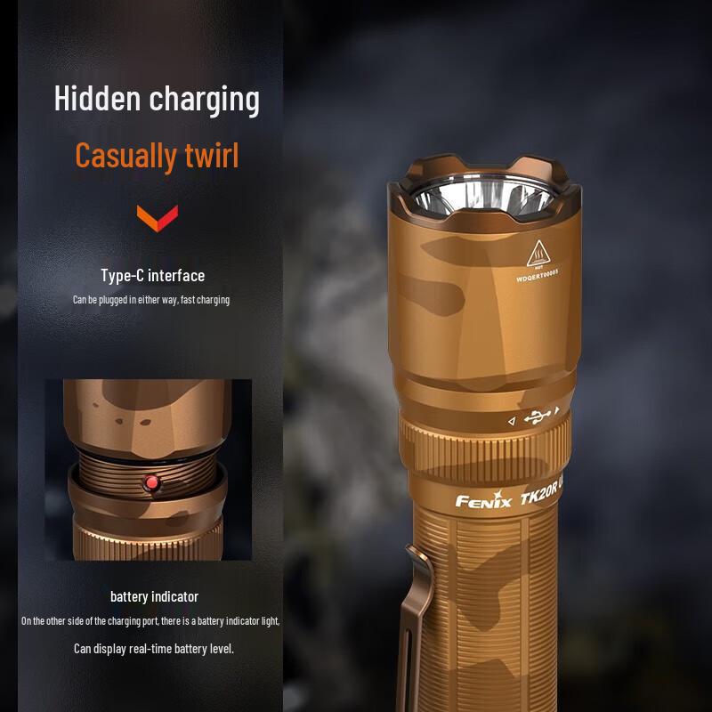 Fenix TK20R UE Rechargeable Tactical Flashlight