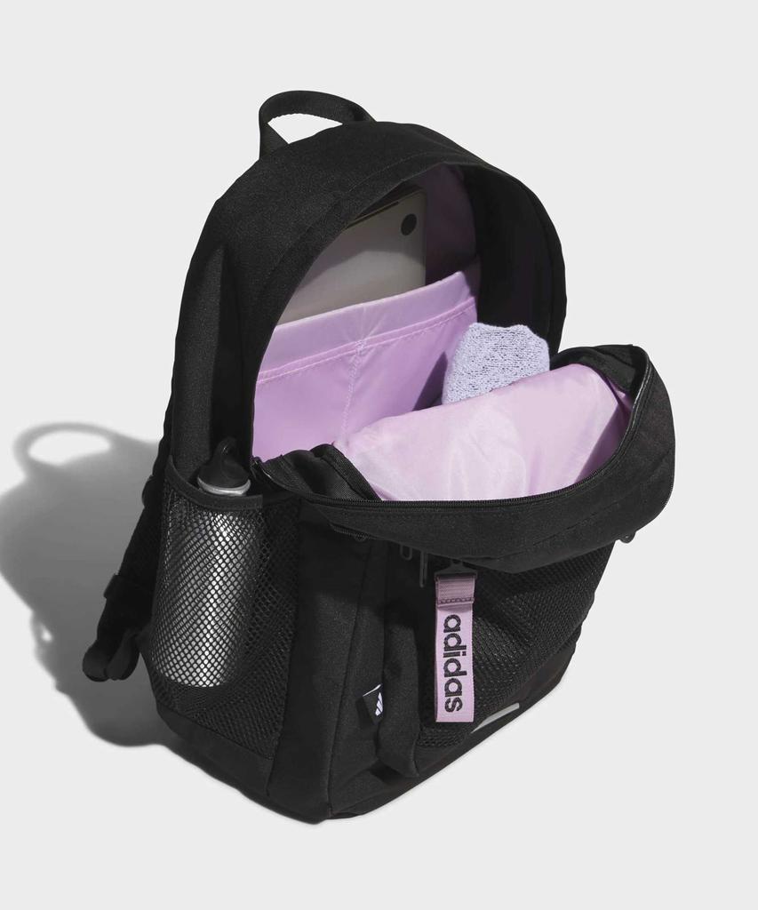 adidas Back To School Backpack Linear Logo - Black:Lavender / Ke7431
