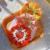 Fashionable Elegant Styles Elastic Crochet Head Wrap Colorful Knitting Flower Hairband for Trendy Women Ladies