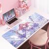 Large Size Remielle Dan Kawaii Zenless Zone Zero Mauspad Anti-Slip Rubber Bottom Gaming Mouse Mat Carpet Office Desk Accessories