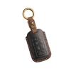 Retro Key Cover Is Suitable for Kia KIA Genuine Leather K9 Car Key Cover Bag, Pure Handmade Cowhide Protective Case Ring.