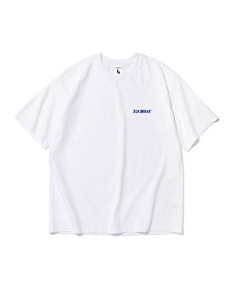 BLACK BRIAR Signature Class Logo T-Shirt (White/Blue)