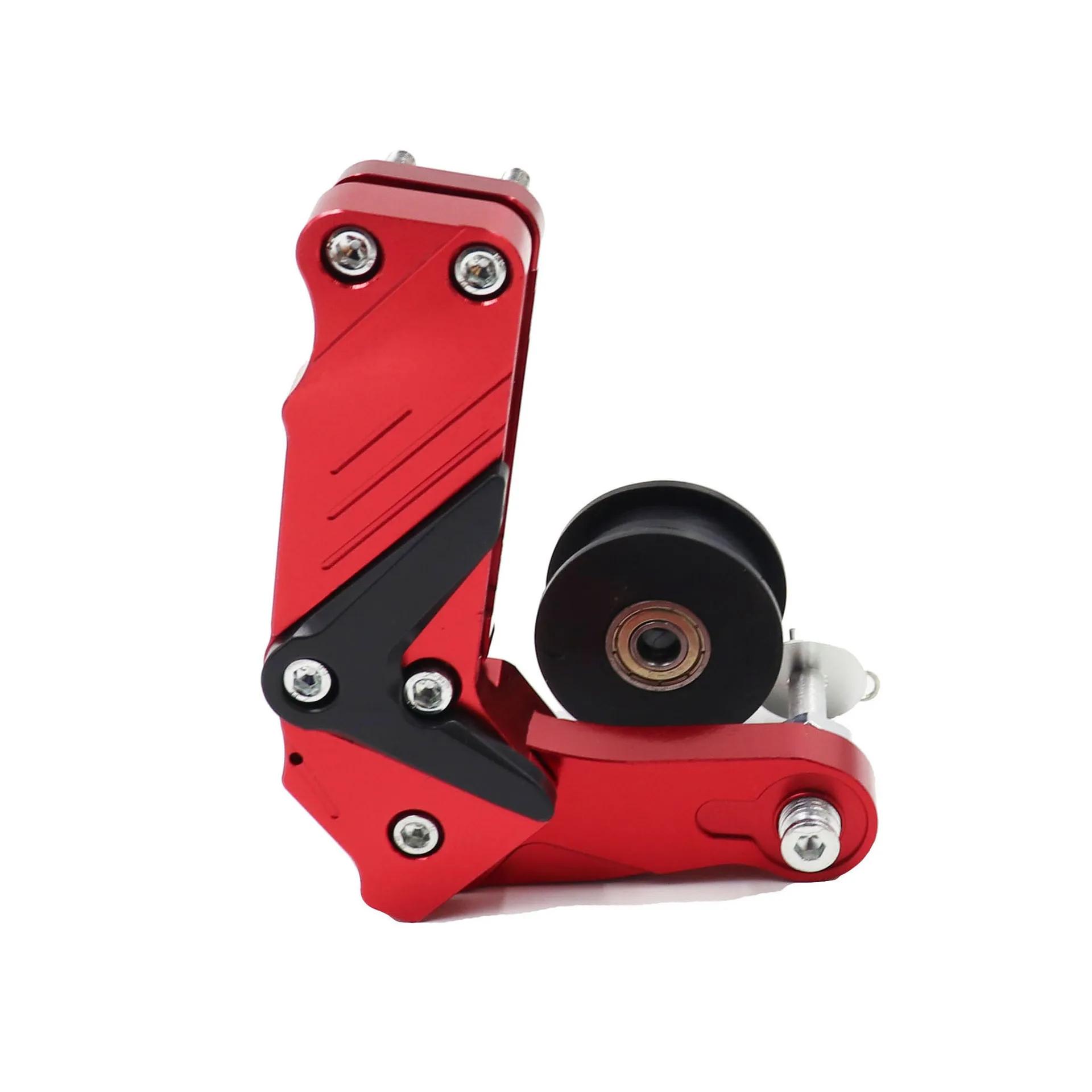 

Мотоциклетные аксессуары натяжитель цепи гнутая балка автомобильный натяжитель противоскользящее устройство направляющая цепи автоматический натяжитель цепи красный