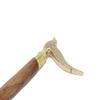 Royal Swallow Bird Walking Stick Cane - Elegant Wooden Cane for Women, Lady Hand Carved Wood Crafted Handle & Brown Shaft Pretty Ladies