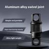 Industrial Rotating Clip Tool Hiking Keychain Tool Multifunctional Carabiner Hook for Camping and Key Organization