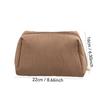 New Large Capacity Quilted Cosmetic Bag Waterproof with Zipper Toiletry Bag Multifunctional Skincare Products Pouch