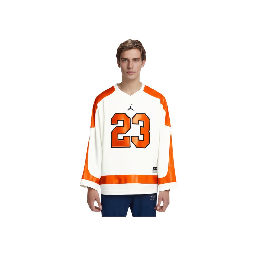 Jordan Bequemes minimalistisches Pullover Langarm-T-Shirt Herren Tops HV0110133