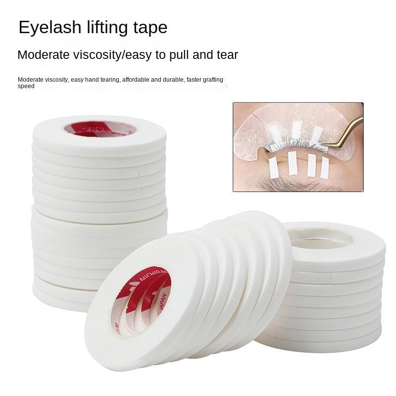 Großhandel 4 mm Breite Wimpernverlängerungsband Make-up Atmungsaktiv Anti-Allergie Leicht zu reißen Mikroporöses Band Professionelles Wimpernband