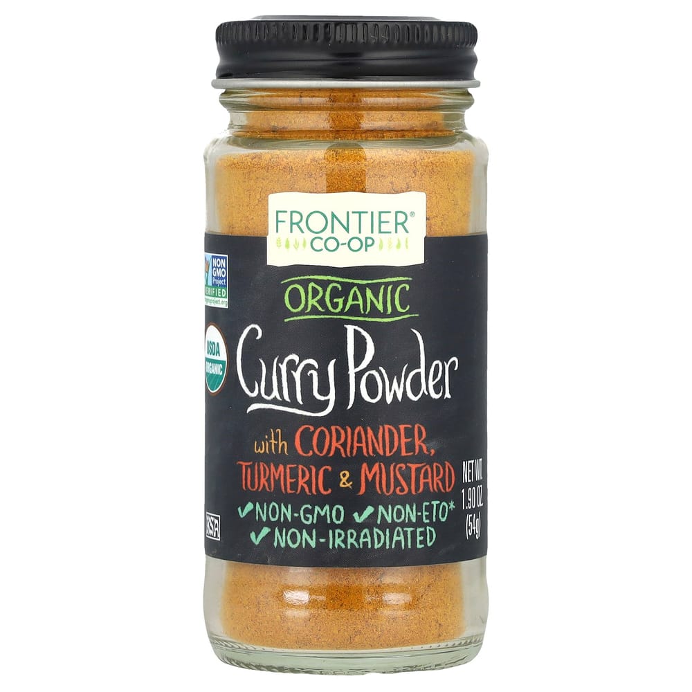 Frontier Natural Products Порошок карри с кориандром, куркумой и горчицей 54 г (1,90 унции)