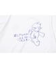 CPGN STUDIO Abc Cat Embroidered Short Sleeve T-Shirt White
