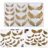 Easy Demold Silicone Angel Wing Mold Mirrored Finish Epoxy Resin Crafting Tool for Handmade Projects