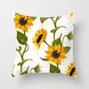 Sunflower Printed Cushion Cover Sofa Home Decorative Pillow s Print case Splendid Flower Plant