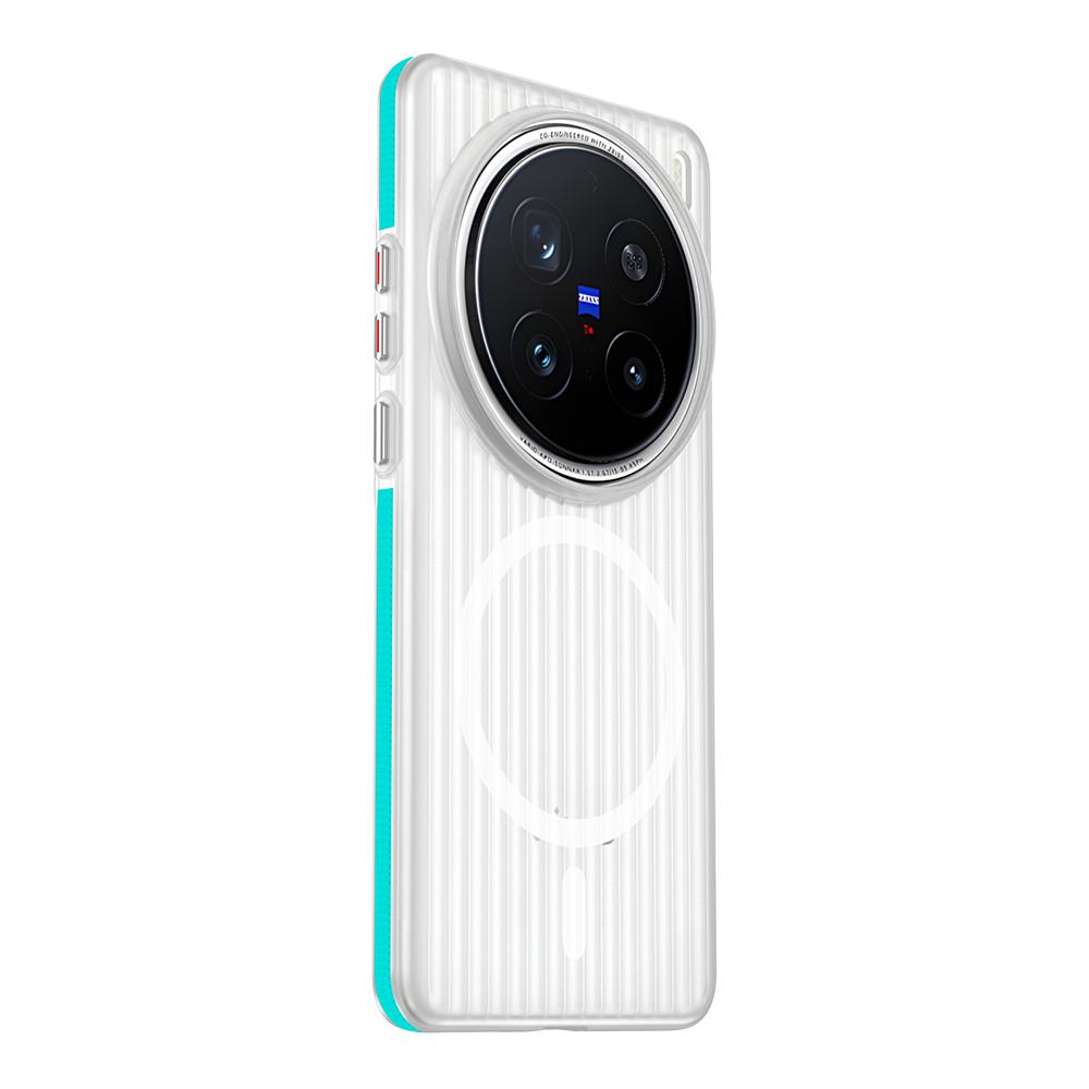 For VIVO X200 Pro Case Hard PC Transparent Magnetic MagSafe Anti-slip Protective Back Cover Case For VIVO X200Pro Mini Shell