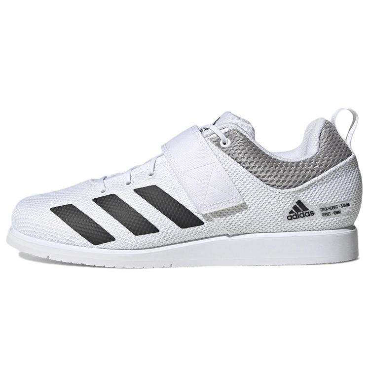 New Adidas Powerlift 5 Cloud White Core Black Grey Two GY8919