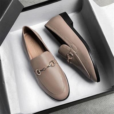 Fashion Womens Shoes Flats Loafers Ladies Fashion Leather Brand Sneakers Womens Designer Flat Ladies Shoes Woman Luxury Female Footwear