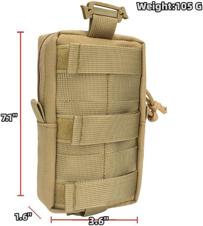 Outdoor Tactical Molle Waist Pack: Multifunctional First Aid & Phone Pouch