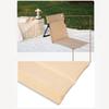 Stadium Seat Cushion Lightweight Padded Folding Chair with Backrest Lazy Chairs for Mountaineering Sports Moisture-Proop
