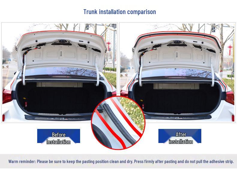 Dustproof Soundproof Door Seal Strip for Toyota Wildlander/Hybrid