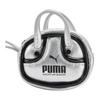 Puma Metallic Polyester Handbag Mini Women's Silver 092599-01