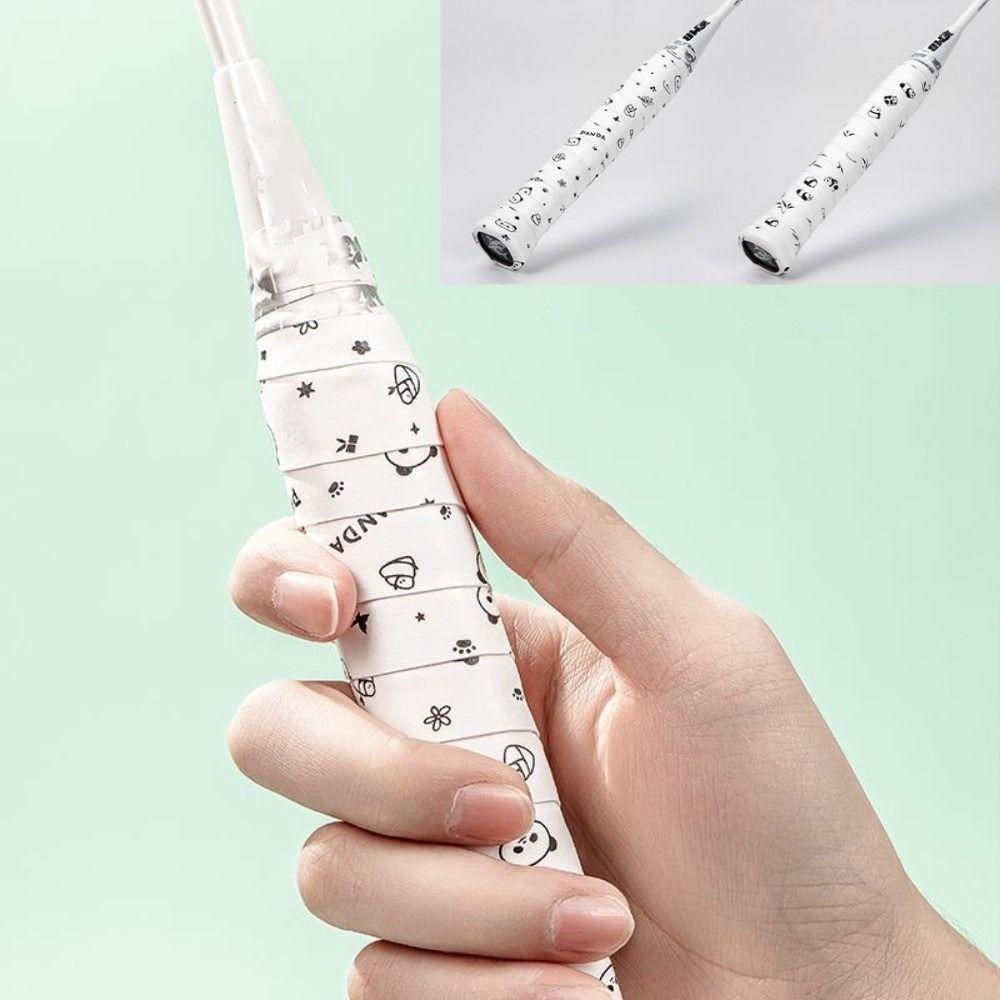 

2 Pcs Sweat Absorbent Racquet Handle Wrap Tape Anti-Slip Handle Grip Tape Badminton Racket B