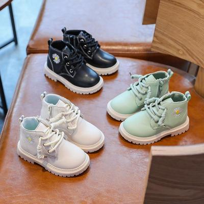 Dziecięce buty Daisy Martin Jesienne buty Chłopcy Dziewczęta Wodoodporne antypoślizgowe botki Dziecięce skórzane buty Moda