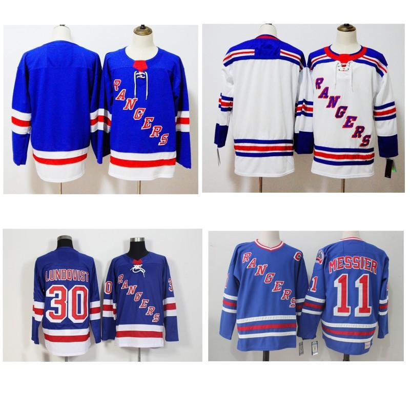 New York Rangers NHL Hockey Jersey Uomo Uniforme da Ghiaccio Abbigliamento per Tifosi Miscela Sintetica Premium