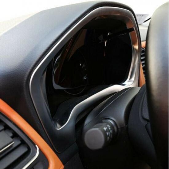 Silver Car Front Dashboard Frame Cover Trim For Honda HR-V HRV Vezel 2016-2019