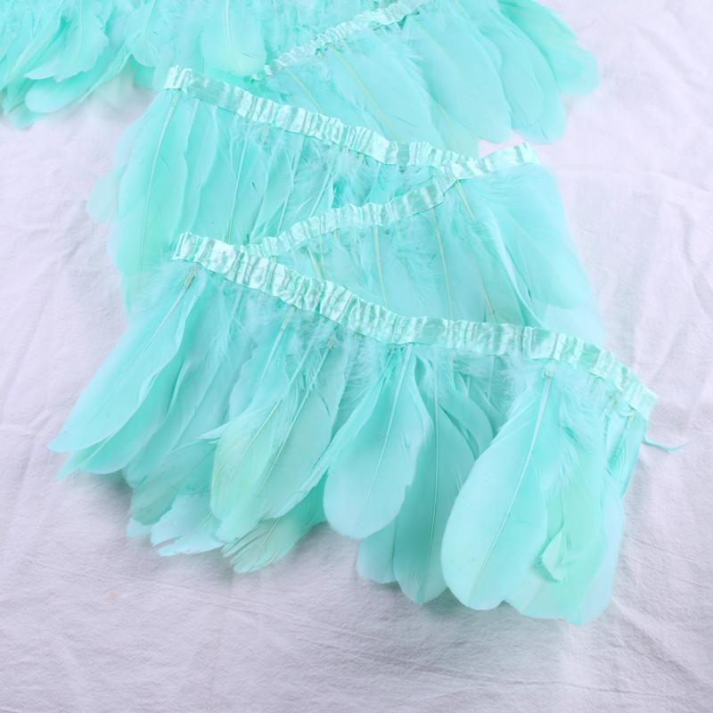 Big Floating Feather Cloth Strip Feather Diy Feather Jewelry Accessories Handicrafts Clothing Decoration Materials