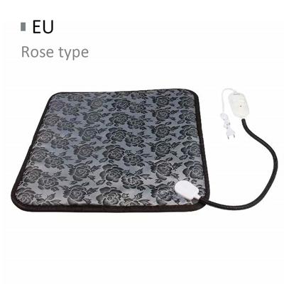 Tappetino riscaldante per gatti per cani e gatti Tappetino riscaldante impermeabile per cani Gatti Tappetino riscaldante per interni 45*45 cm