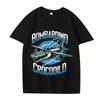 Italian Brainrot Bombardino Crocodilo T-Shirt T Shirt Men Women Oversized 100% Cotton Short Sleeve Summer Unisextops