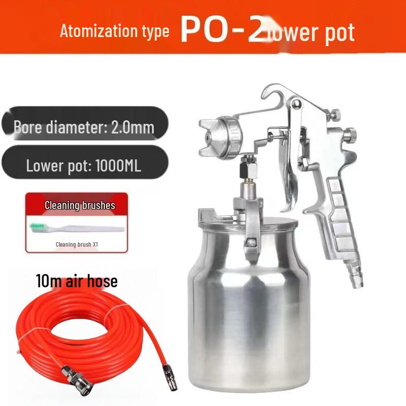 Paint Spray Gun W71/W77: Pneumatic Furniture & Car Primer and Latex Coating Tool