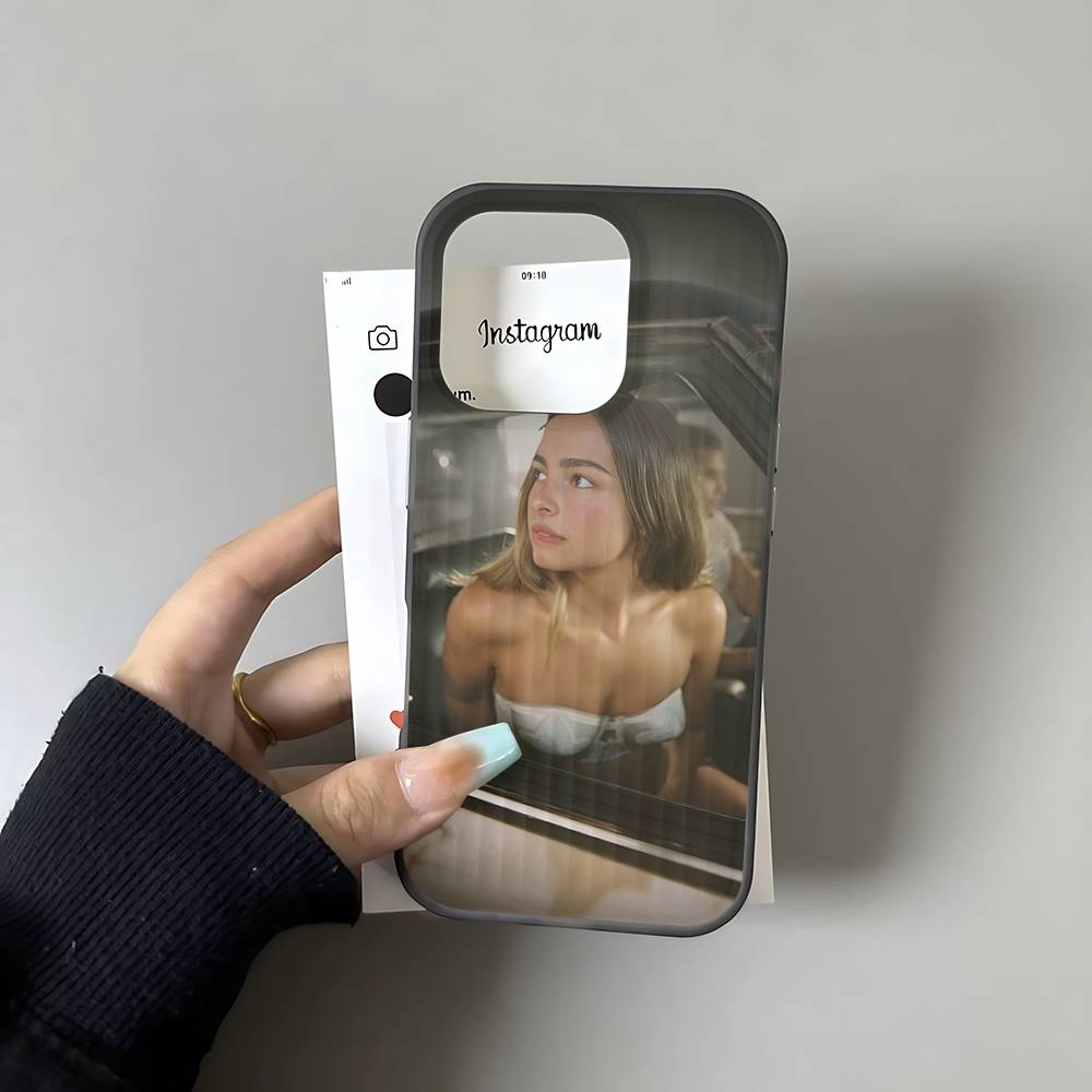 A-Addison Rae Soft Corrugated Transparent Phone Case For IPhone 17 15 16 11 12 13 14 Pro Max Plus Pro