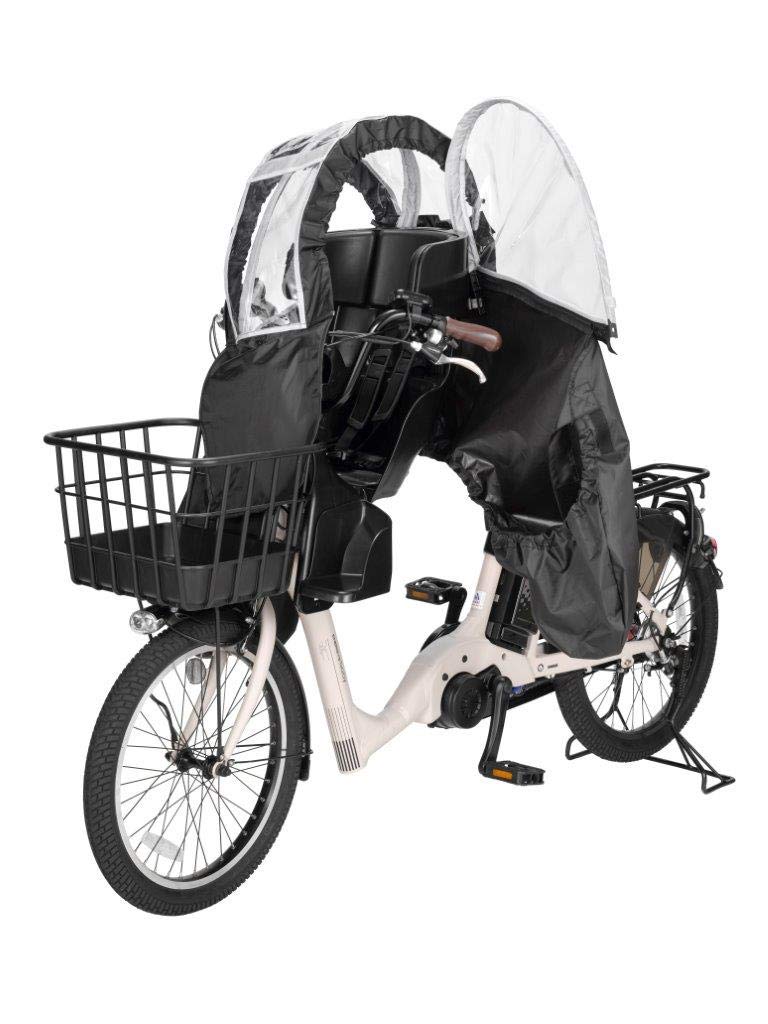 OGK Giken Rain Cover for Front Child Seats with Headrests Black (RCF-008),