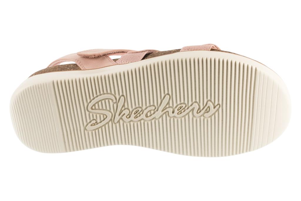 Skechers Podniesiony Komfort, Damskie różowe sandały