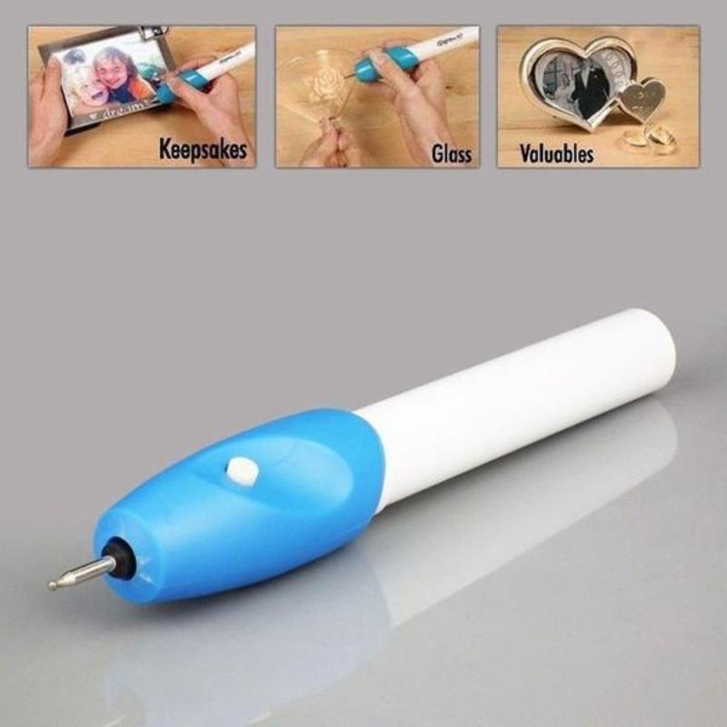 Electric Carving Pen Jewelry Carving Pen DIY Wood Glass Metal Carving Pen Carving Tool