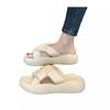 Cool slippers women's fashion outer wear summer new platform sandals women's flat bottom slippers