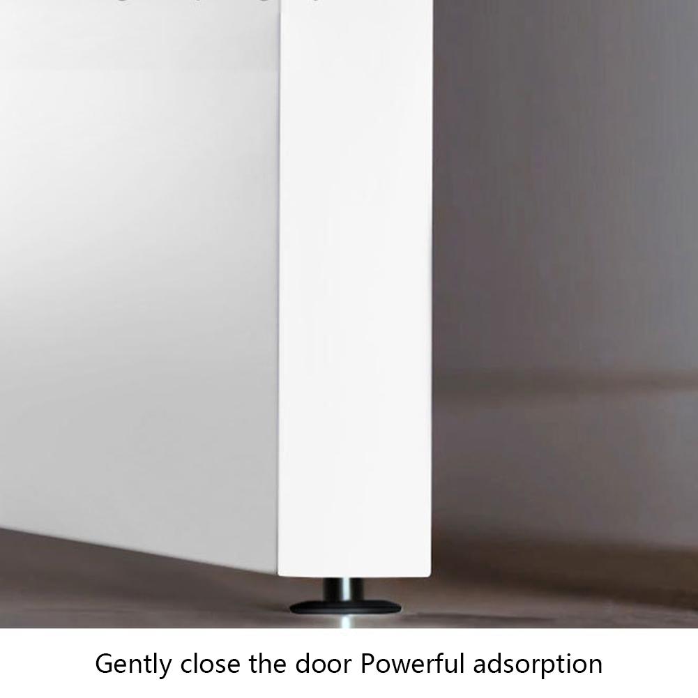 Magnetic Door Stopper Anti-collision Hidden Floor Mounted Door Stop  Stainless Steel Door Stop Mute for Home Office Hotel