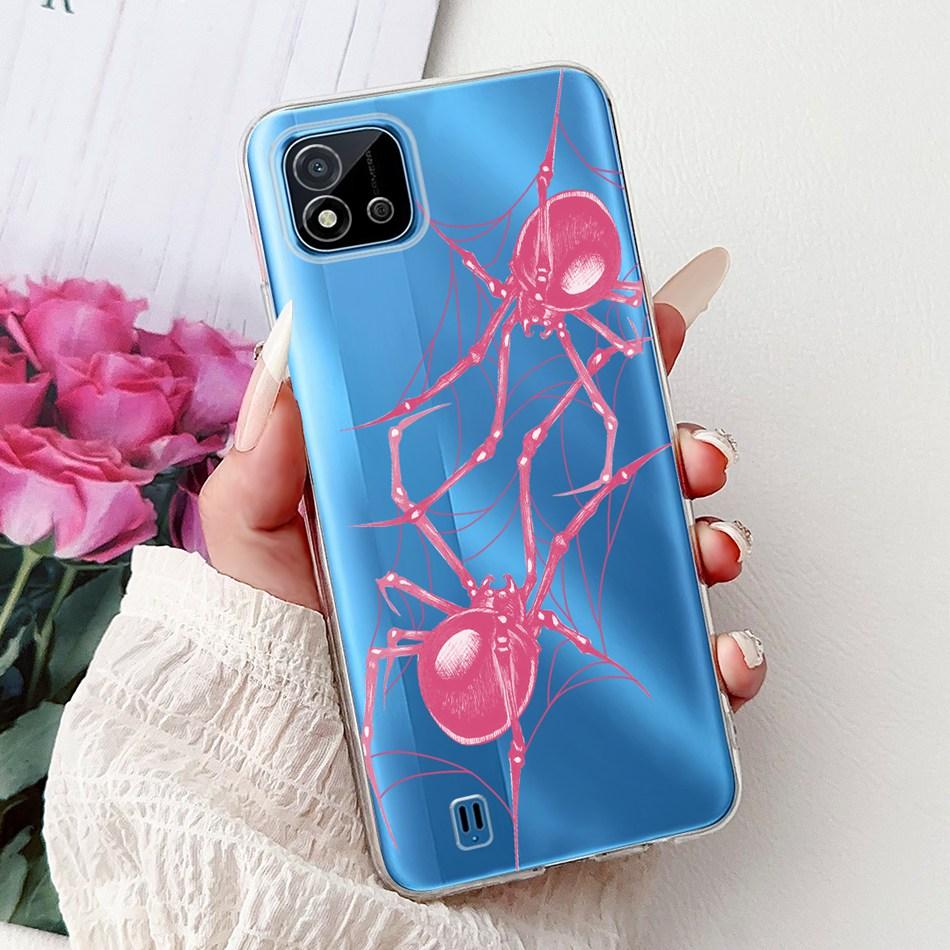 For Realme C11 (2021) RMX3231 Fashion Cool Pattern Phone Case For Realme C11 2021 Soft Silicone TPU Cases