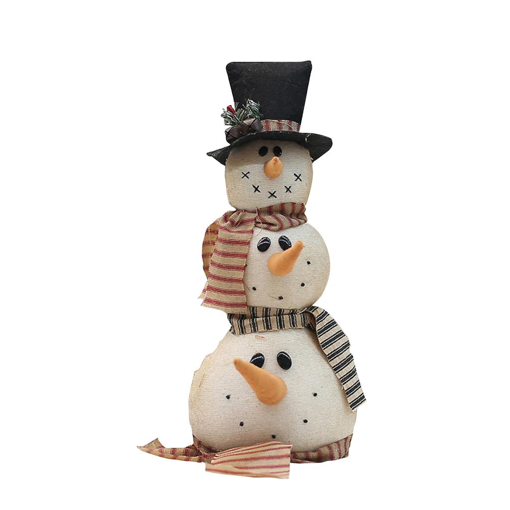 Christmas Cloth Snowman Doll, Decorative Ornaments, Decorative Dolls, Christmas Surprise For Friends And Family